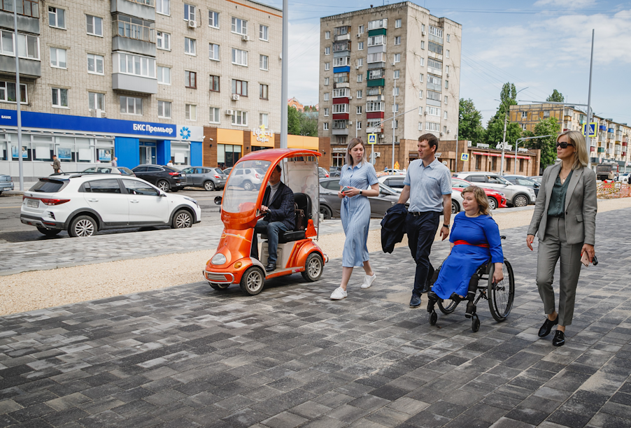 Доступная среда: около 700 дорожных объектов адаптированы для людей с ограниченными возможностями здоровья